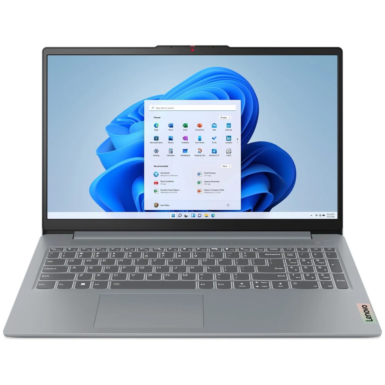 Lenovo IdeaPad Slim 3 82XM0174GE 15,6 Zoll Ryzen 5 256GB 39,6 cm (15.6 Zoll) Notebook · cw-mobile · Produktbild