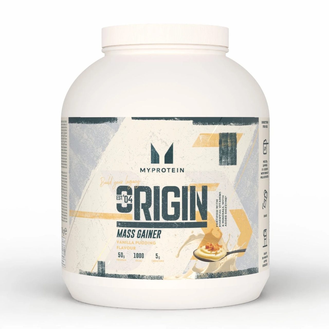 Origin Mass Gainer - 2.74KG - 10Portionen - Vanilla Pudding · MyProtein · Myprotein · Produktbild