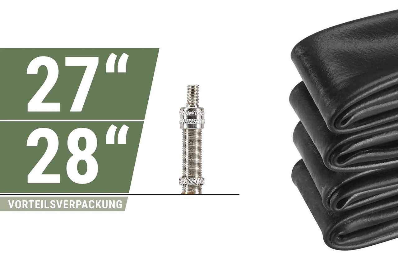 Gruppenschlauch 27-28" (Dunlopventil | 28/40-622/630) · Prophete · Prophete DE 100597
