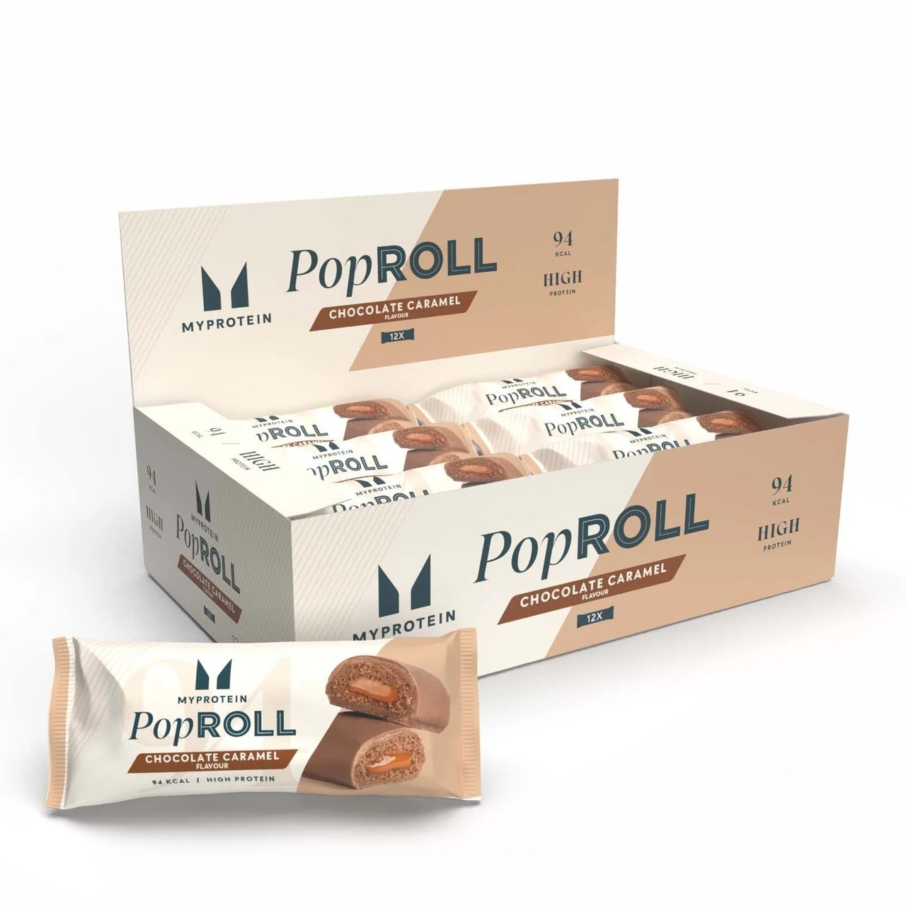Pop Rolls - 12 x 27g - Schokolade Karamell · MyProtein · Myprotein