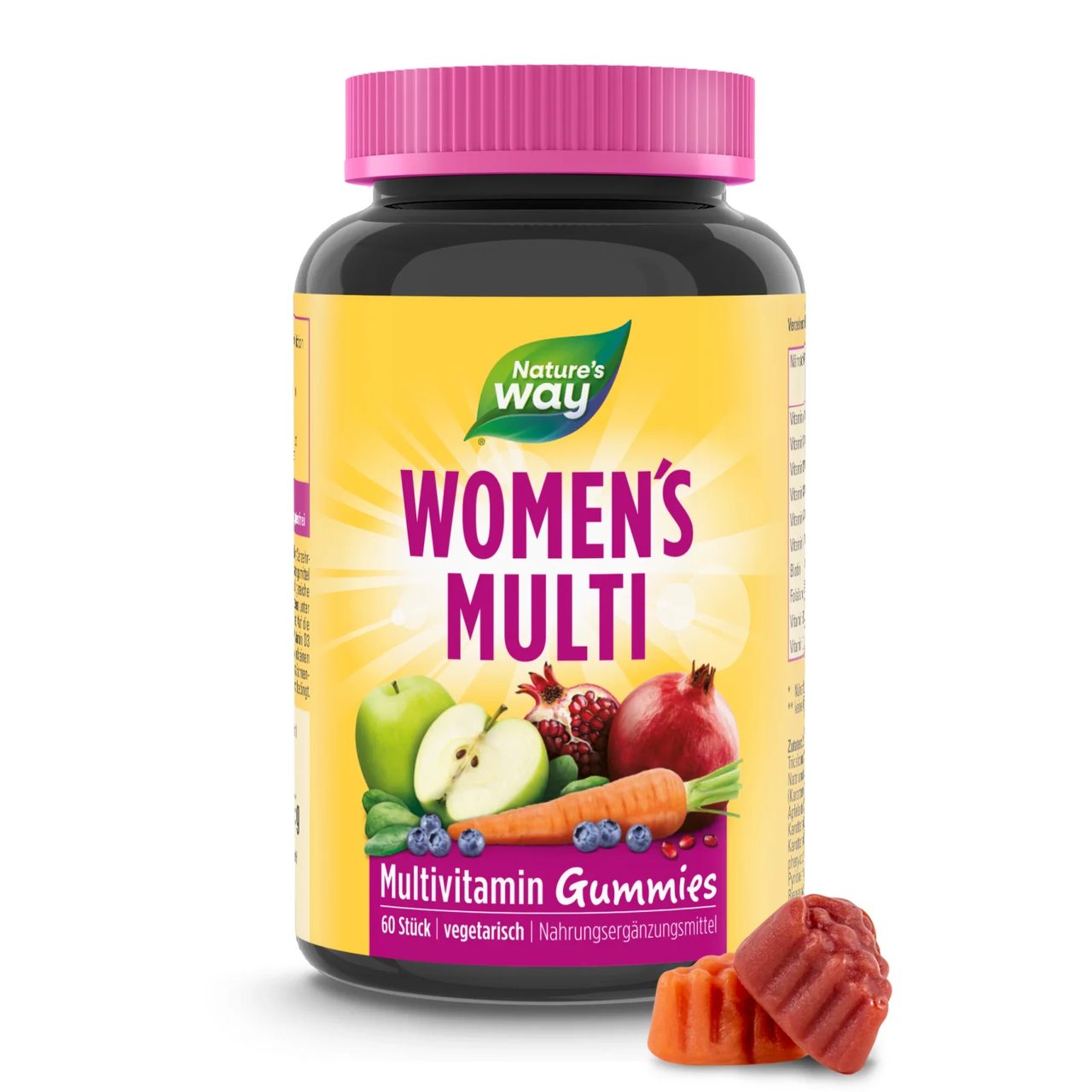 Women’s Multivitamin Gummies – A-Z-Vitamine für Frauen, Beeren-Geschmack · Nature's Way · Nature’s Way DE de_DE