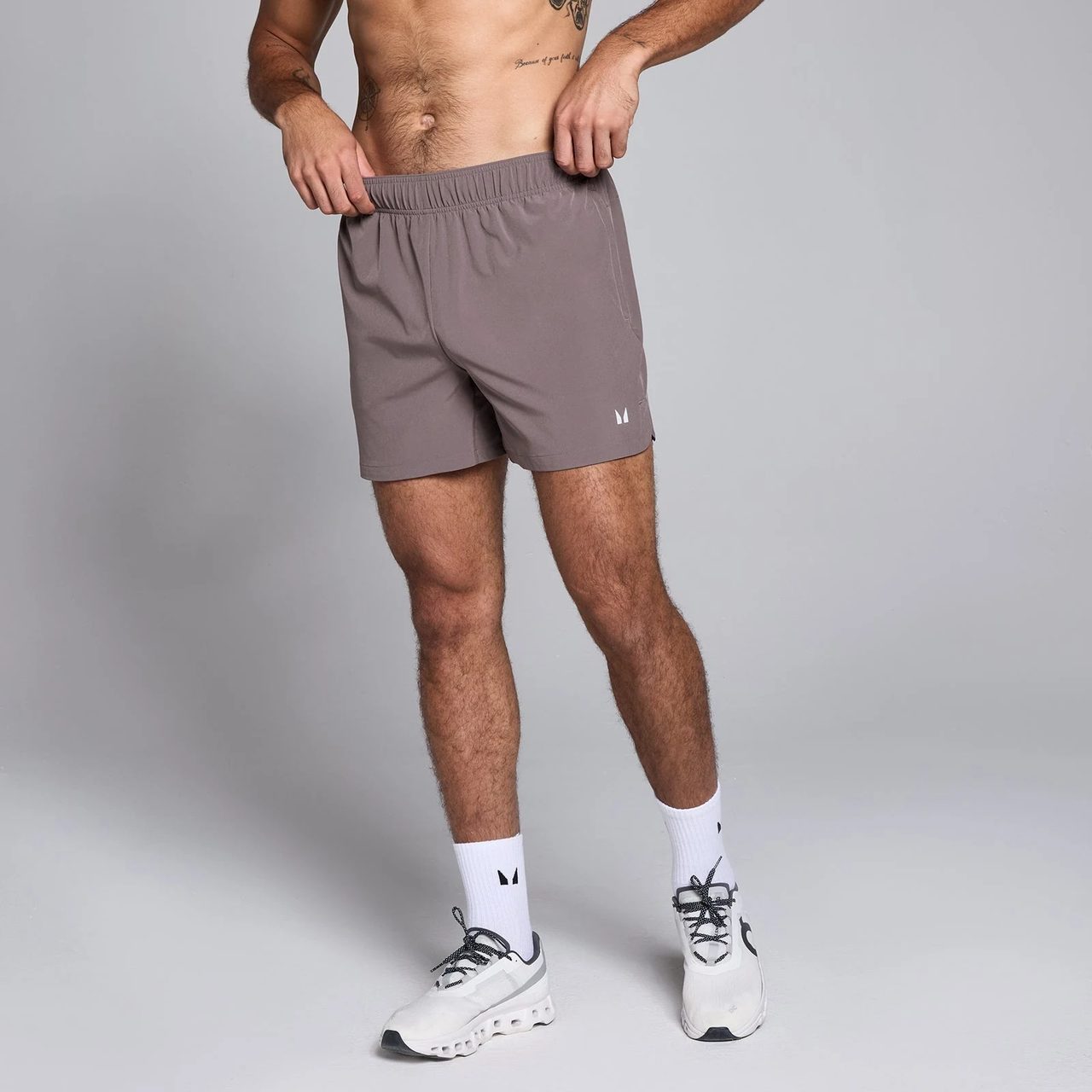 MP Herren Gewebte Training Shorts, 13 cm – Mokka - XS · MyProtein · Myprotein