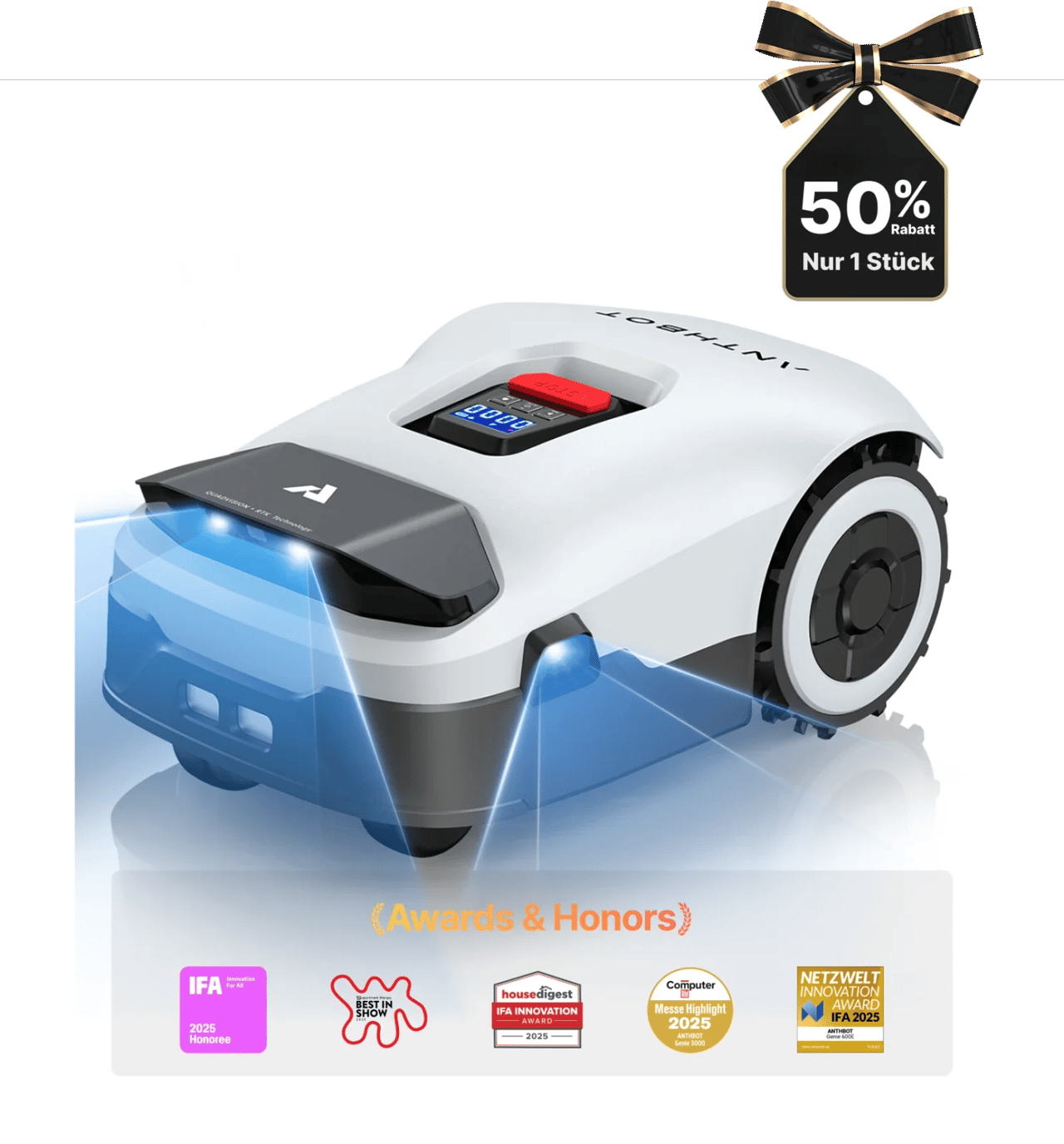 Blitzangebot: 50 % RABATT auf ANTHBOT Genie - Genie 3000 · ANTHBOT · ANTHBOT DE F3145