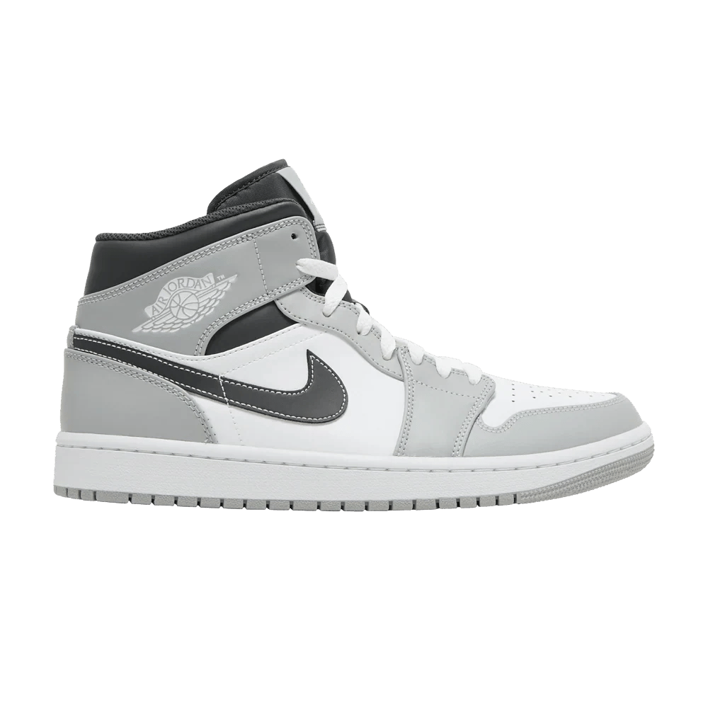 Air Jordan 1 Mid Light Smoke Grey Anthracite - 44.5 · Air Jordan · House-of-Sneakers DE de_DE