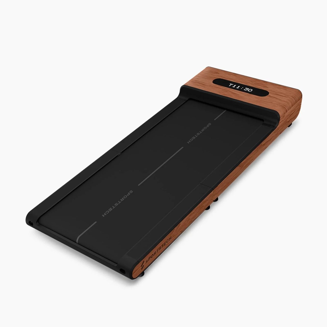 Sportstech Walking Pad WoodPad Pro dunkelbraun, echtes Holzdesign, bis 8 km/h, kompakt, leise, LED-Display, App-kompatibel, Home Office Laufband · Sportstech · Sportstech - DE - Cl