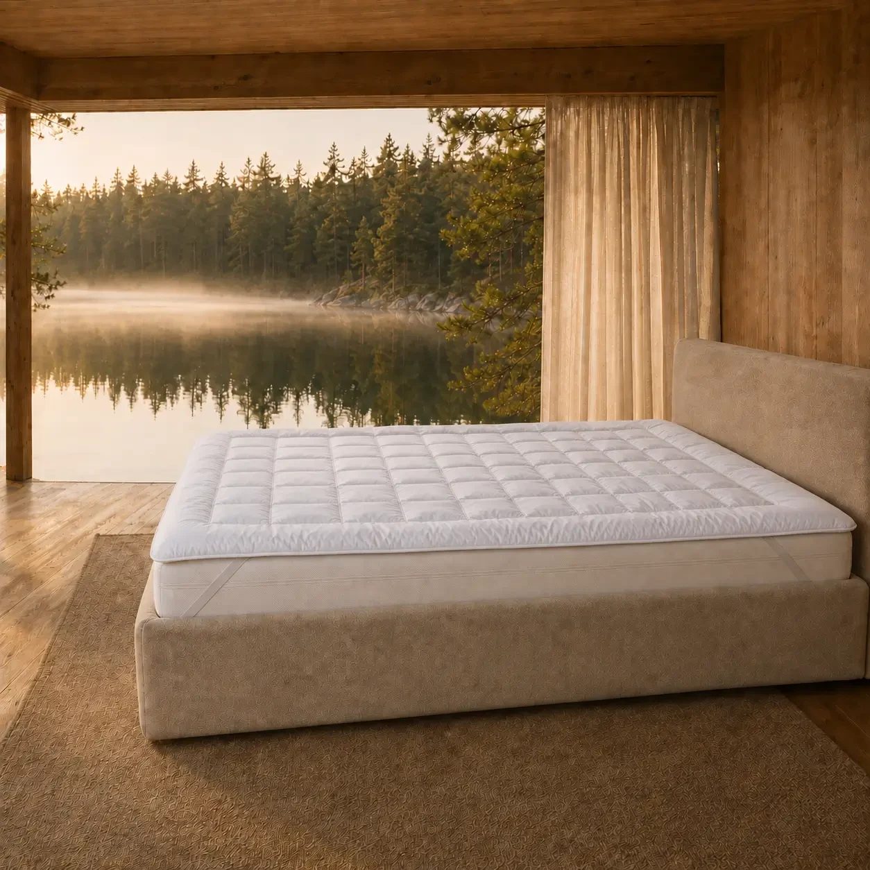 Tencel Matratzenauflage - 100x200 cm · LuxeCosy · LuxeCosy DE F2534