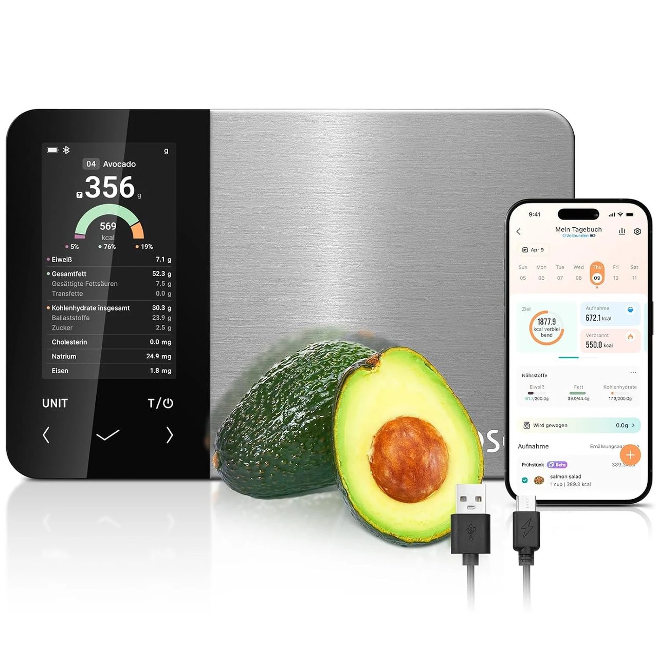 COSORI NutriLens Smarte Küchen- und Ernährungswaage · COSORI · COSORI DE de_DE