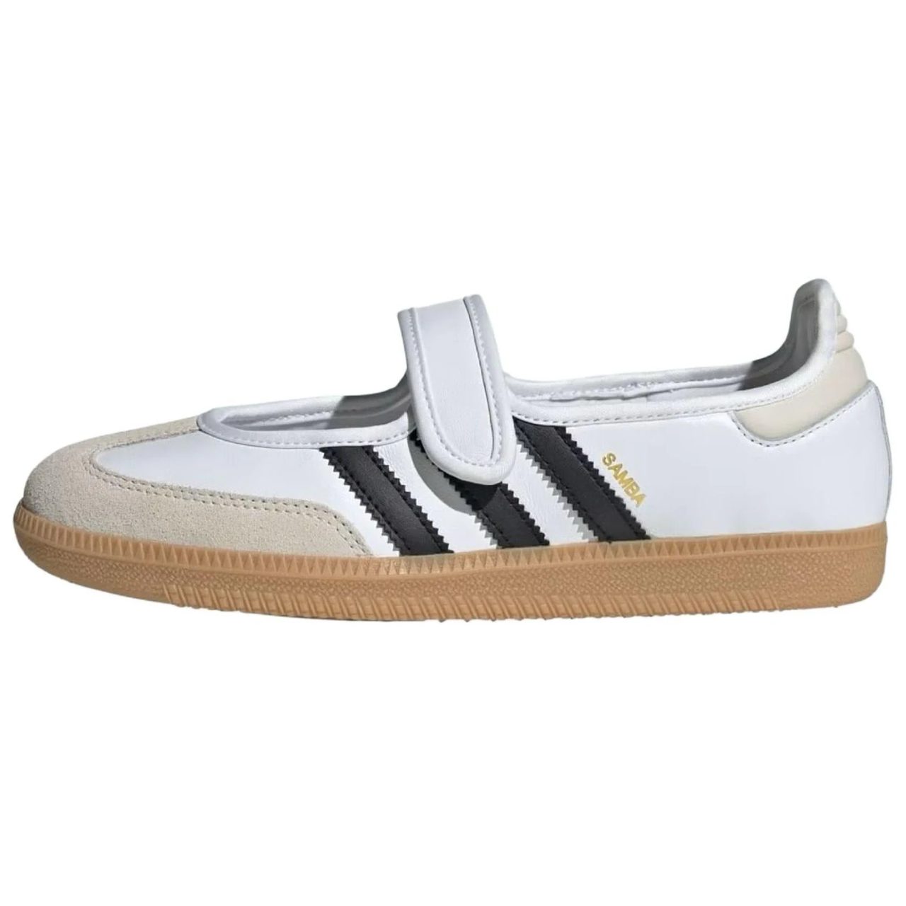 Adidas Damen Samba Jane 'Weiß Schwarz Gummi' Damen Sneaker JR1402 38⅔ weiß · Adidas · Joom DACH 84791