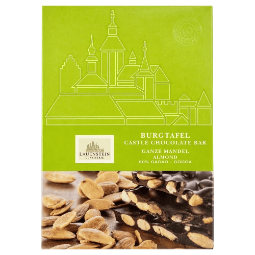 Burgtafel Ganze Mandel im XXL Format · Lauenstein Confiserie · Confiserie Lauenstein Pralinen & Schokolade DE 116606
