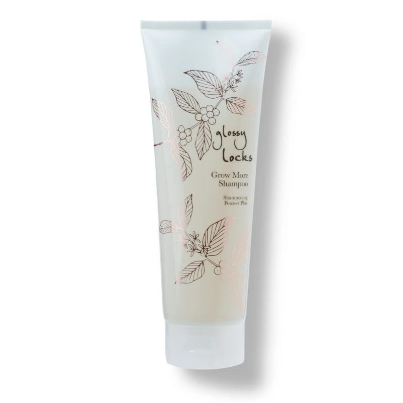 Glossy Locks - Grow More Shampoo 236 ml · 100% PURE® - Purity Cosmetics Inc. · 100percentpure DE/AT 93600