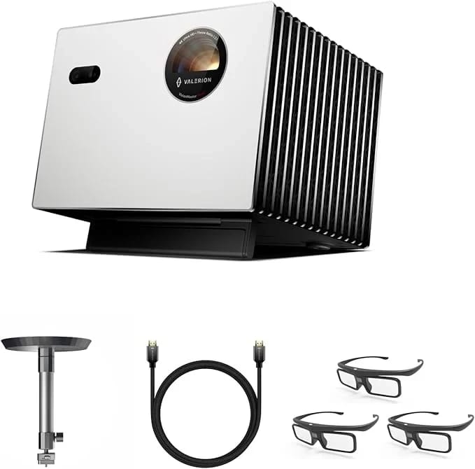 AWOL Valerion StreamMaster Plus 2 + Ständer + 3x 3D-Brillen + HDMI-Kabel（2m） - Deckenhalterung · Valerion DE · Valerion EU F2881