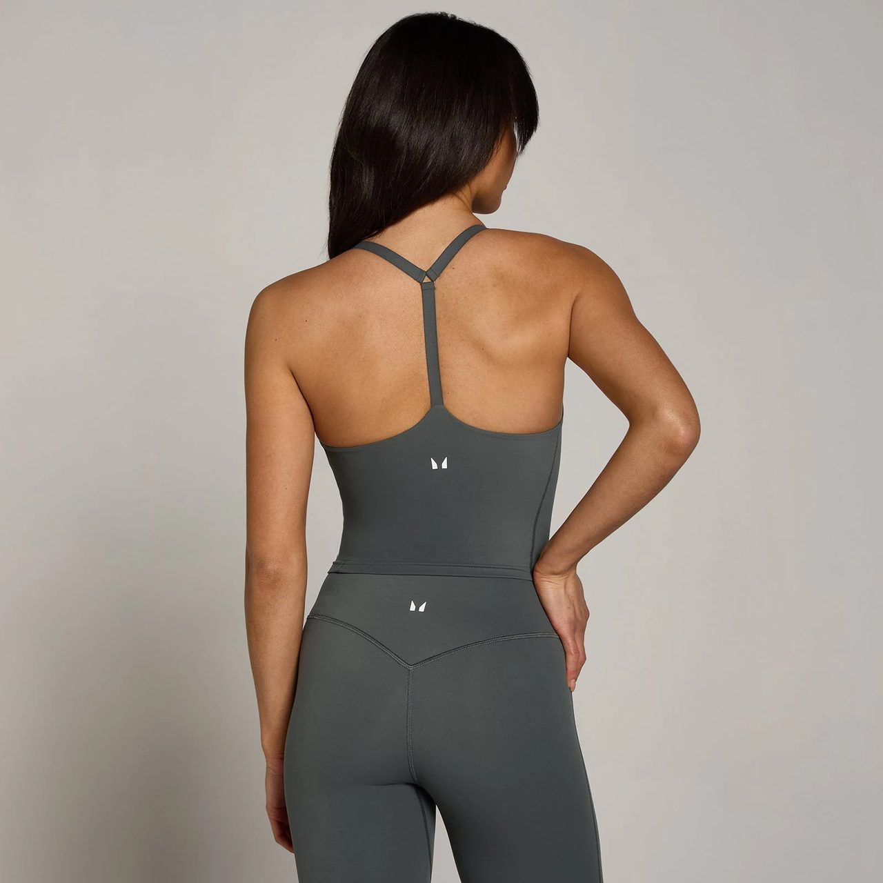 MP Women's Tempo Strappy Racerback Vest - Dark Grey - XS · MyProtein · Myprotein