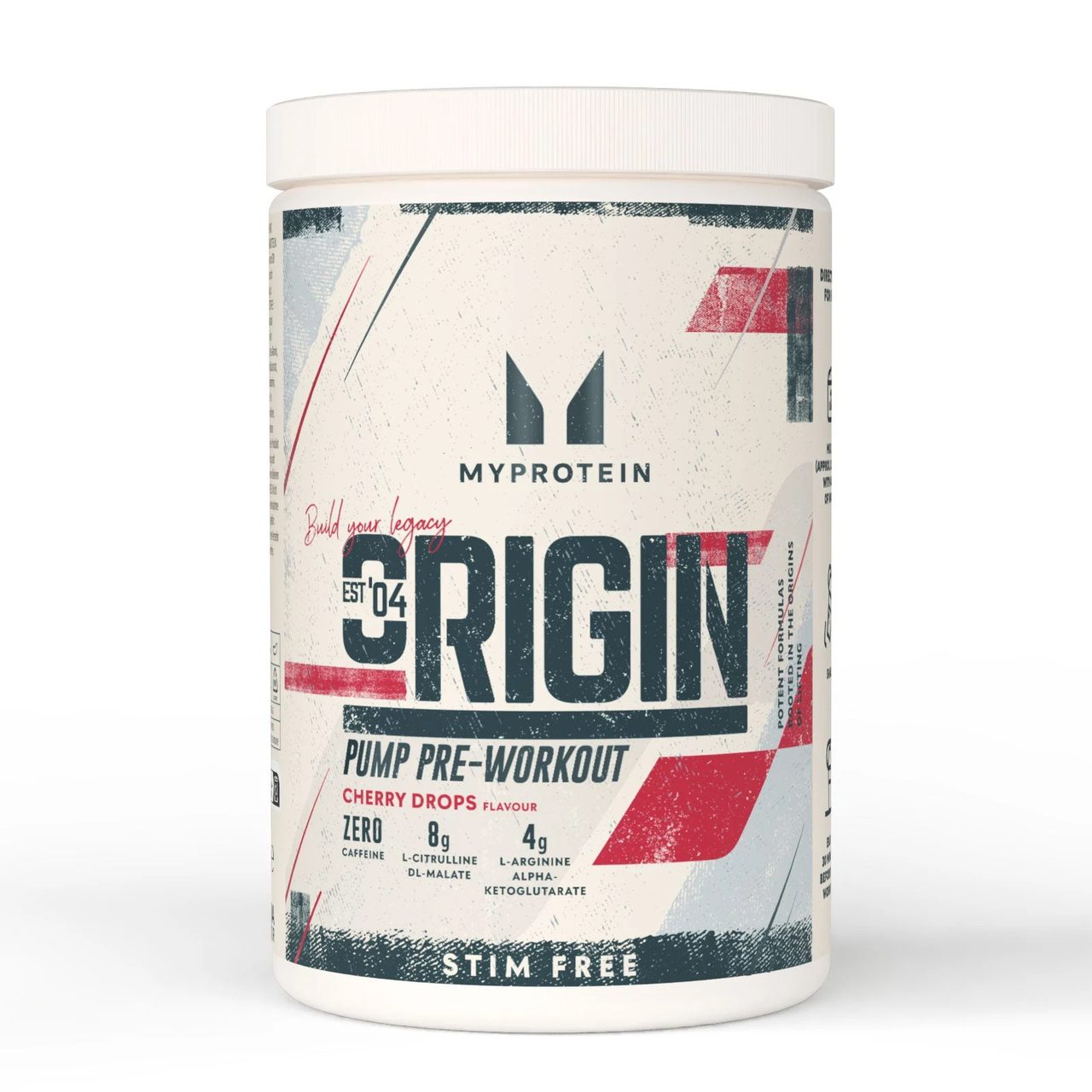 Origin Pump Pre-Workout (Stim-Free) - 630G - 30Portionen - Cherry Drops · MyProtein · Myprotein