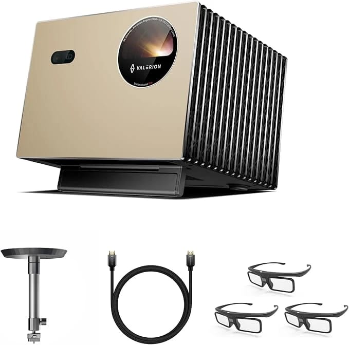 AWOL Valerion Pro 2/Pro + Ständer + 3x 3D-Brillen + HDMI-Kabel(2m) - Pro / Deckenhalterung · Valerion DE · Valerion EU F2881