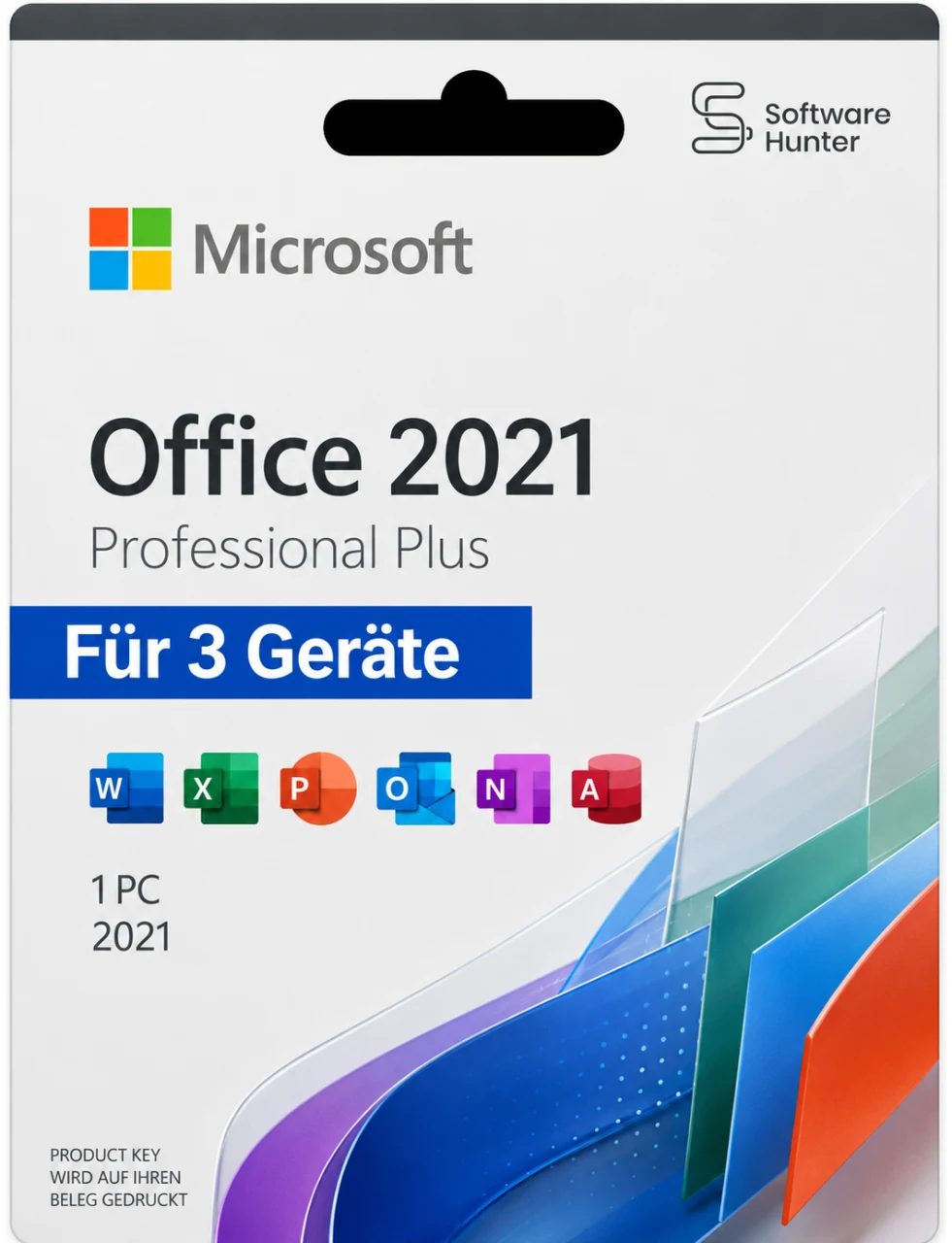 Office 2021 Professional Plus für 3 Geräte · Softwarehunter DE 46135