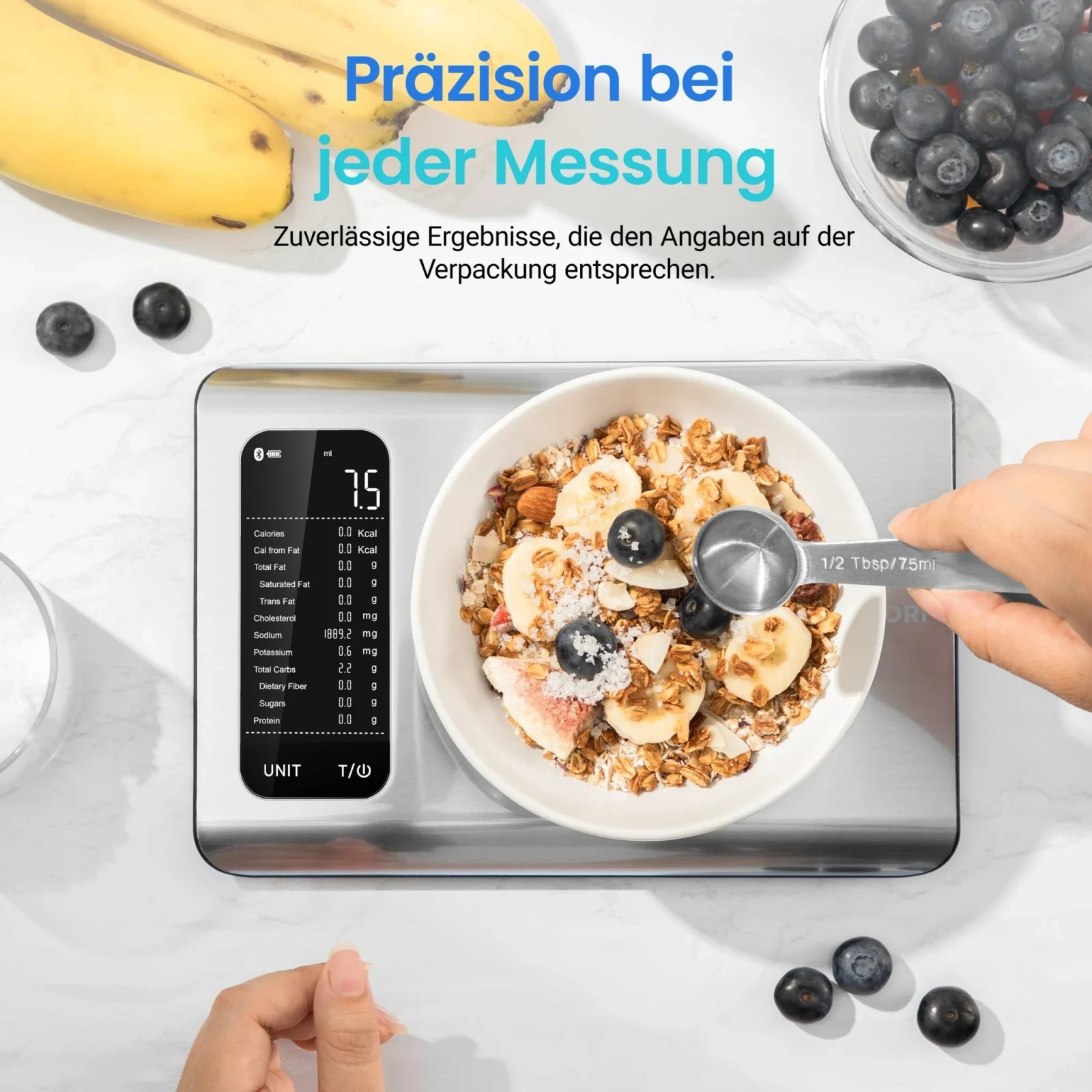 COSORI CNS-R101S Smarte Ernährungswaage · COSORI · COSORI DE · Produktbild 7