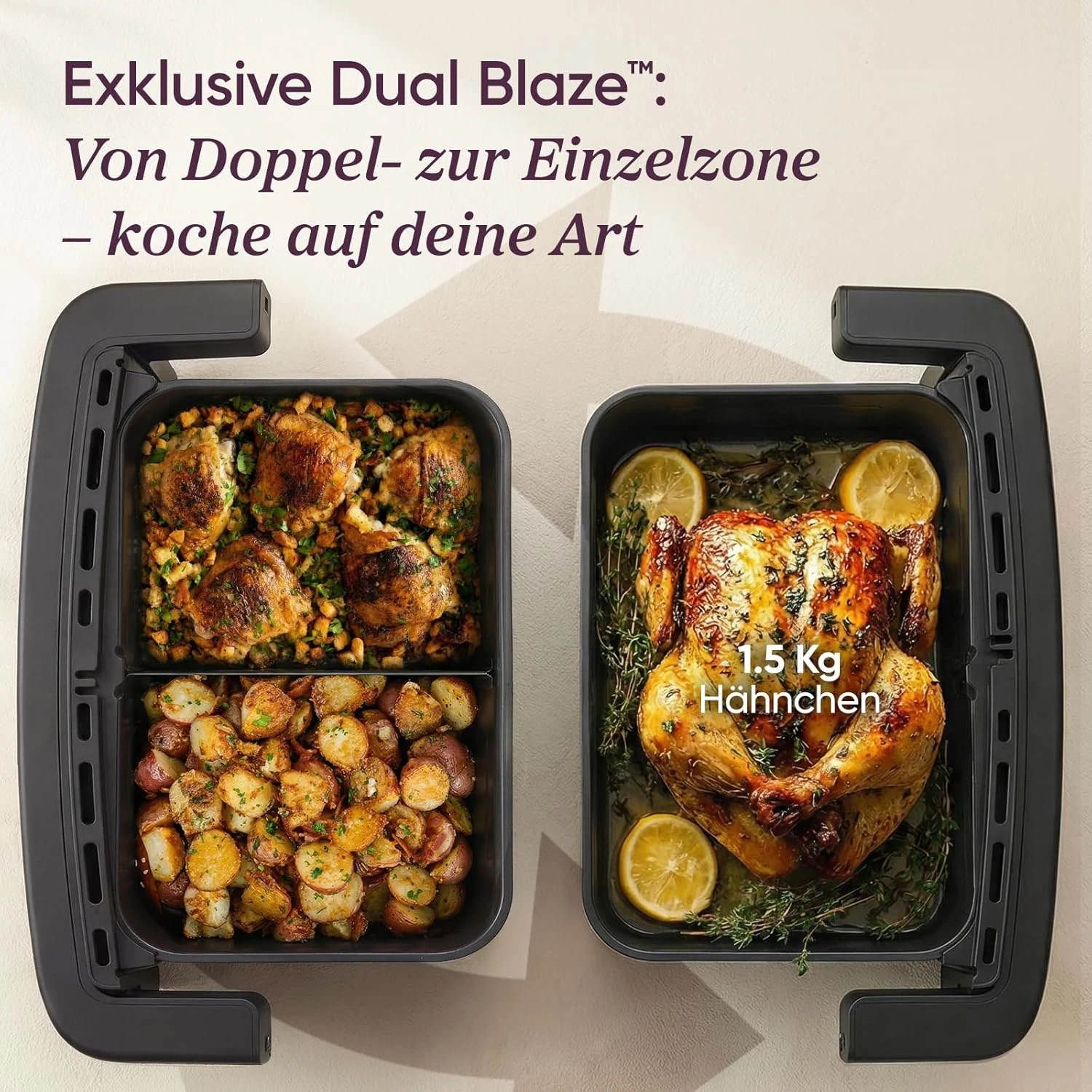 COSORI Dual Blaze TwinFry™ Compact 8,6L Heißluftfritteuse · COSORI · COSORI DE · Produktbild 4