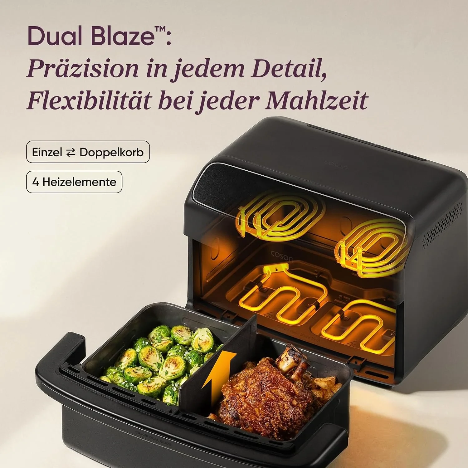 COSORI Dual Blaze TwinFry™ Compact 8,6L Heißluftfritteuse · COSORI · COSORI DE · Produktbild 2