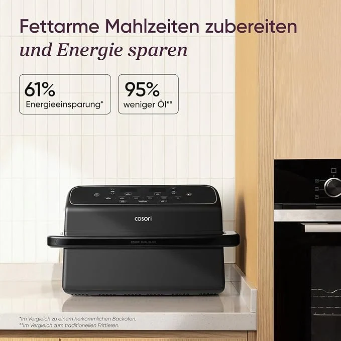 COSORI Dual Blaze TwinFry™ Compact 8,6L Heißluftfritteuse · COSORI · COSORI DE · Produktbild 6