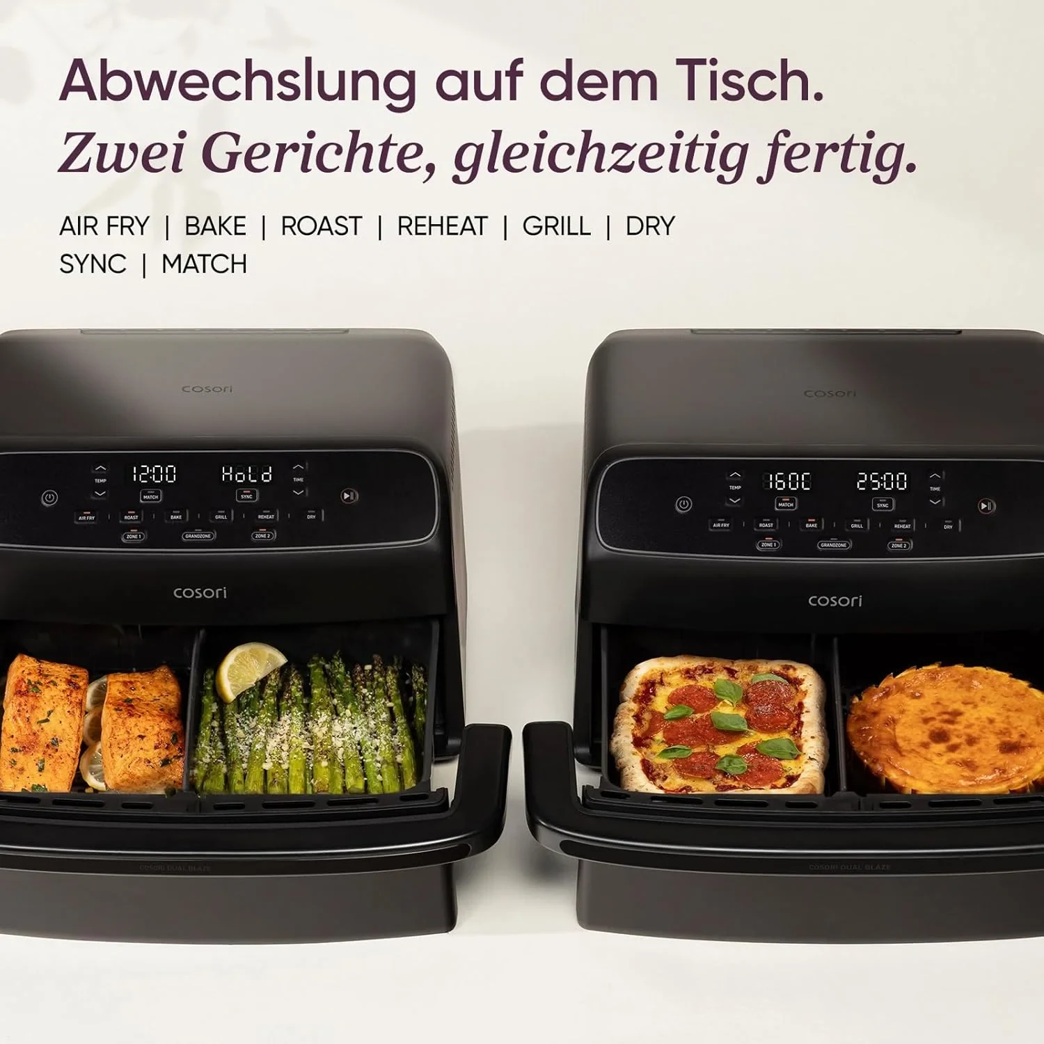 COSORI Dual Blaze TwinFry™ Compact 8,6L Heißluftfritteuse · COSORI · COSORI DE · Produktbild 7