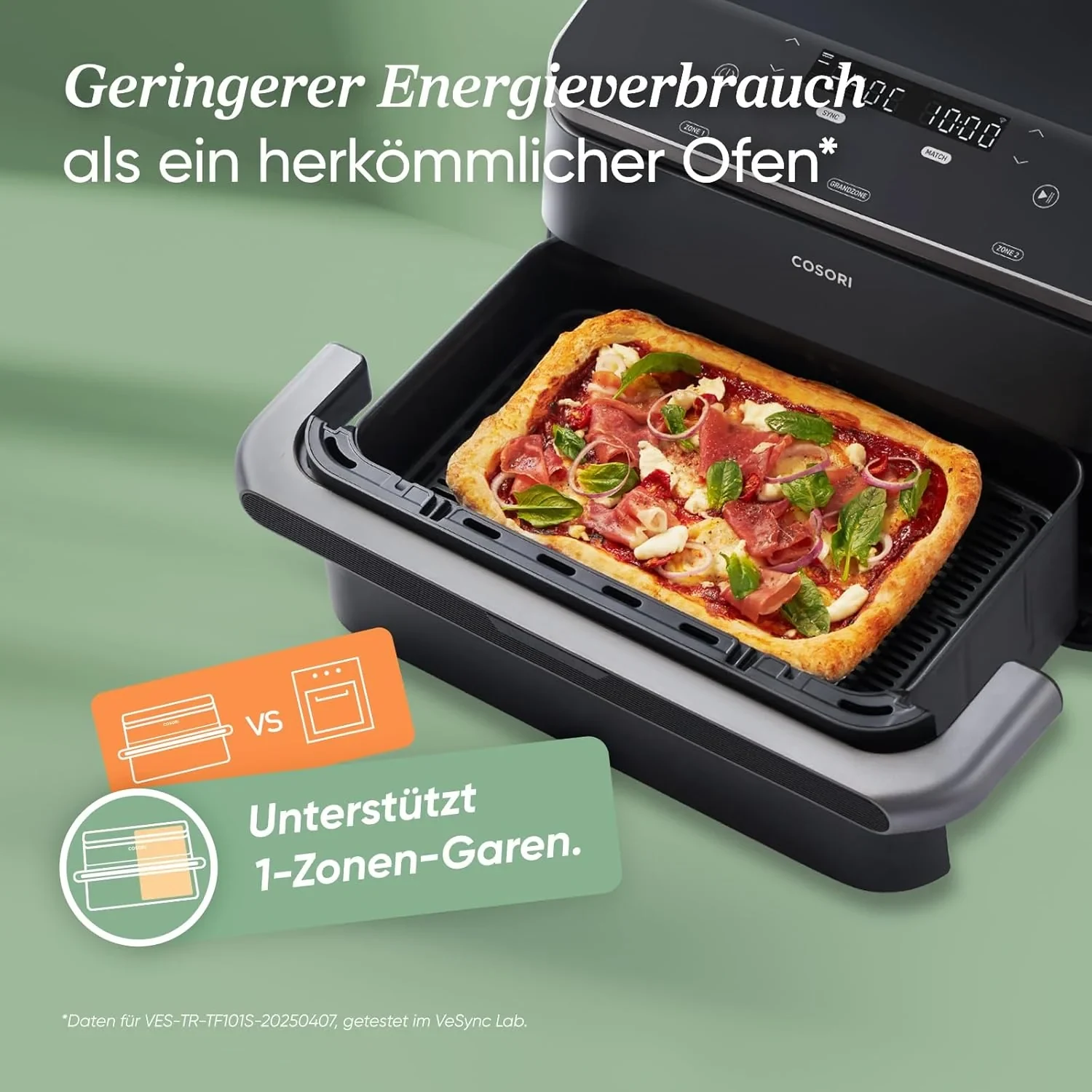 COSORI Dual Blaze Twinfry™ 10-Litre Heißluftfritteuse · COSORI · COSORI DE · Produktbild 6