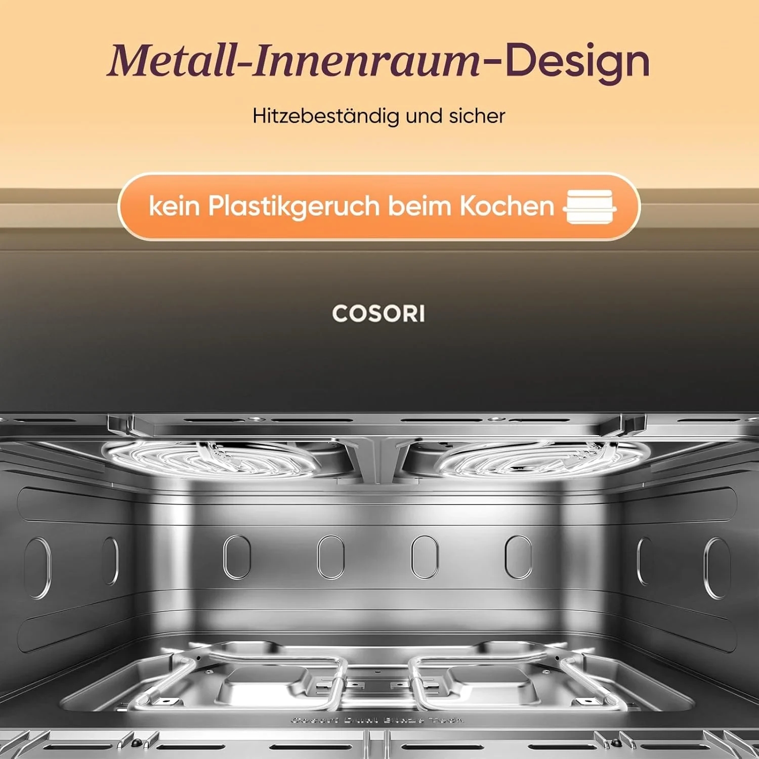 COSORI Dual Blaze Twinfry™ 10-Litre Heißluftfritteuse · COSORI · COSORI DE · Produktbild 4