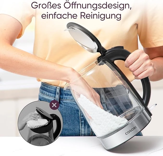 COSORI Premium Glas Wasserkocher 1,7 L · COSORI · COSORI DE · Produktbild 4