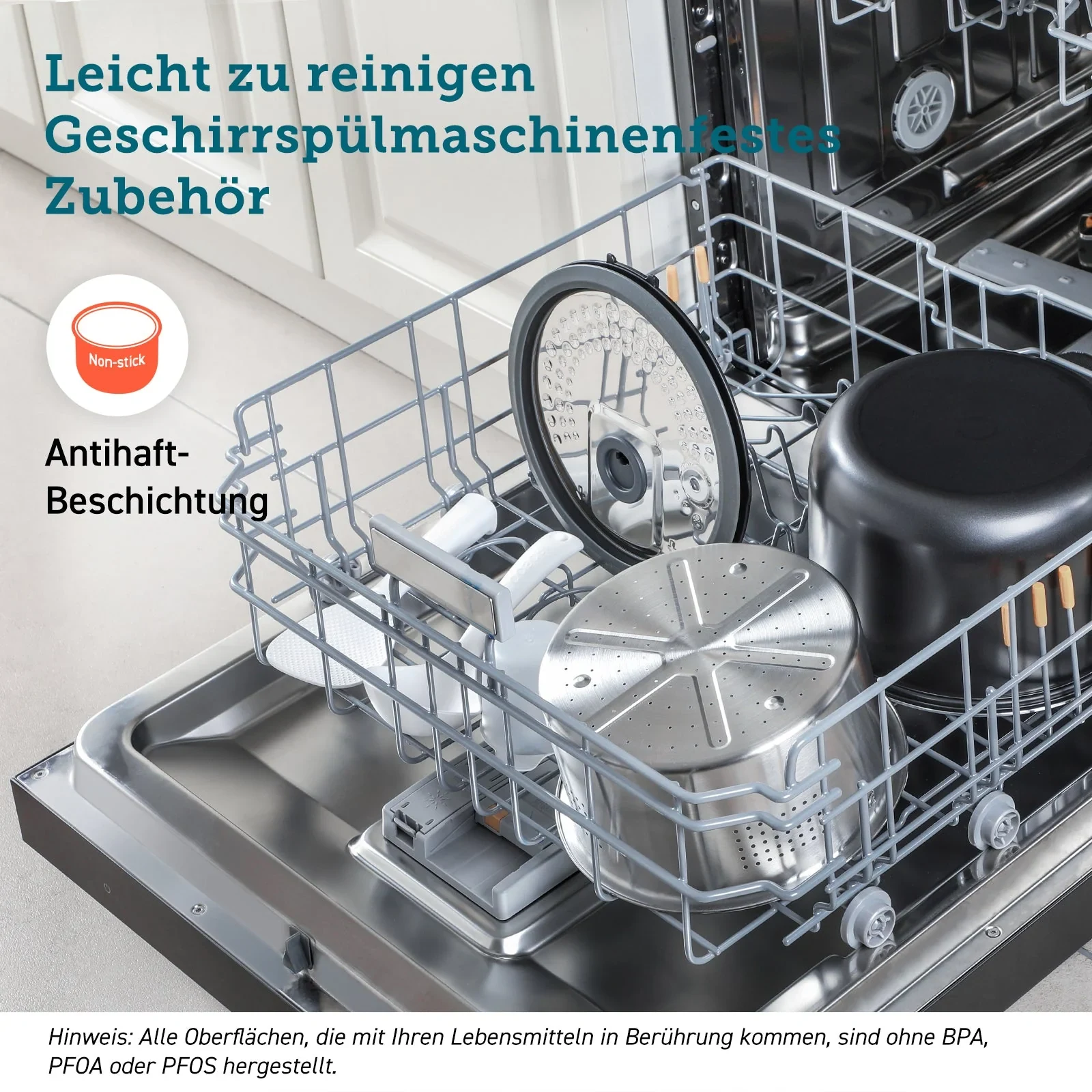 COSORI 5.0-Liter Rice Cooker schwarz · COSORI · COSORI DE · Produktbild 7