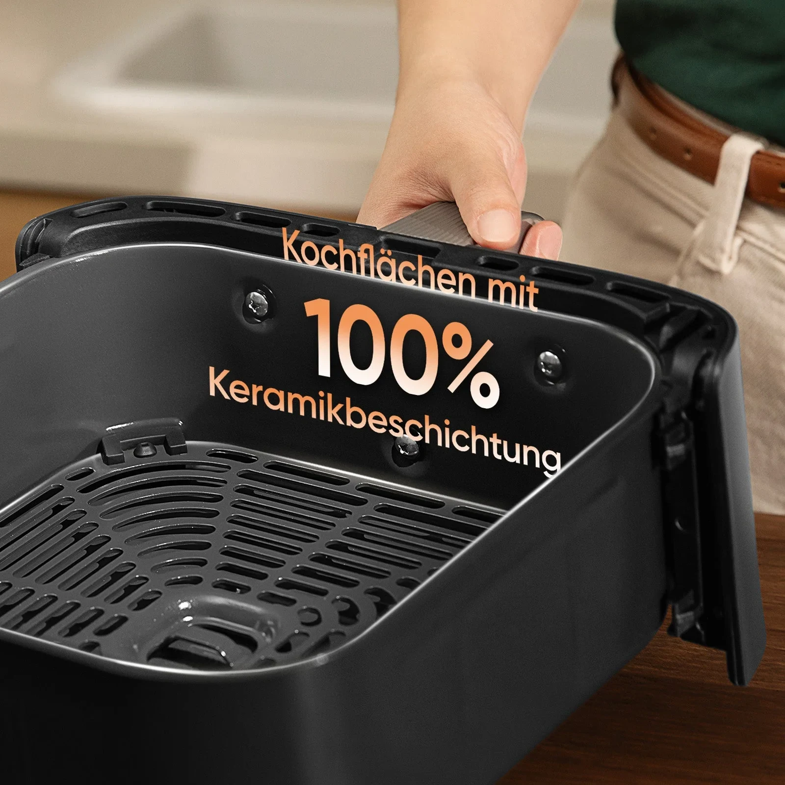 COSORI Turbo Tower™ 10,8-Liter Heißluftfritteuse Pro Smart - Silber · COSORI · COSORI DE · Produktbild 2