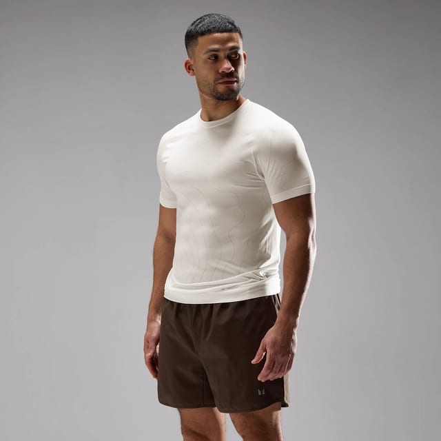 MP Herren Velocity Ultra Seamless T-Shirt - Off White - XXXL · MyProtein · Myprotein