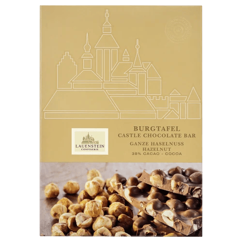 Burgtafel Ganze Haselnuss im XXL Format · Lauenstein Confiserie · Confiserie Lauenstein Pralinen & Schokolade DE 116606