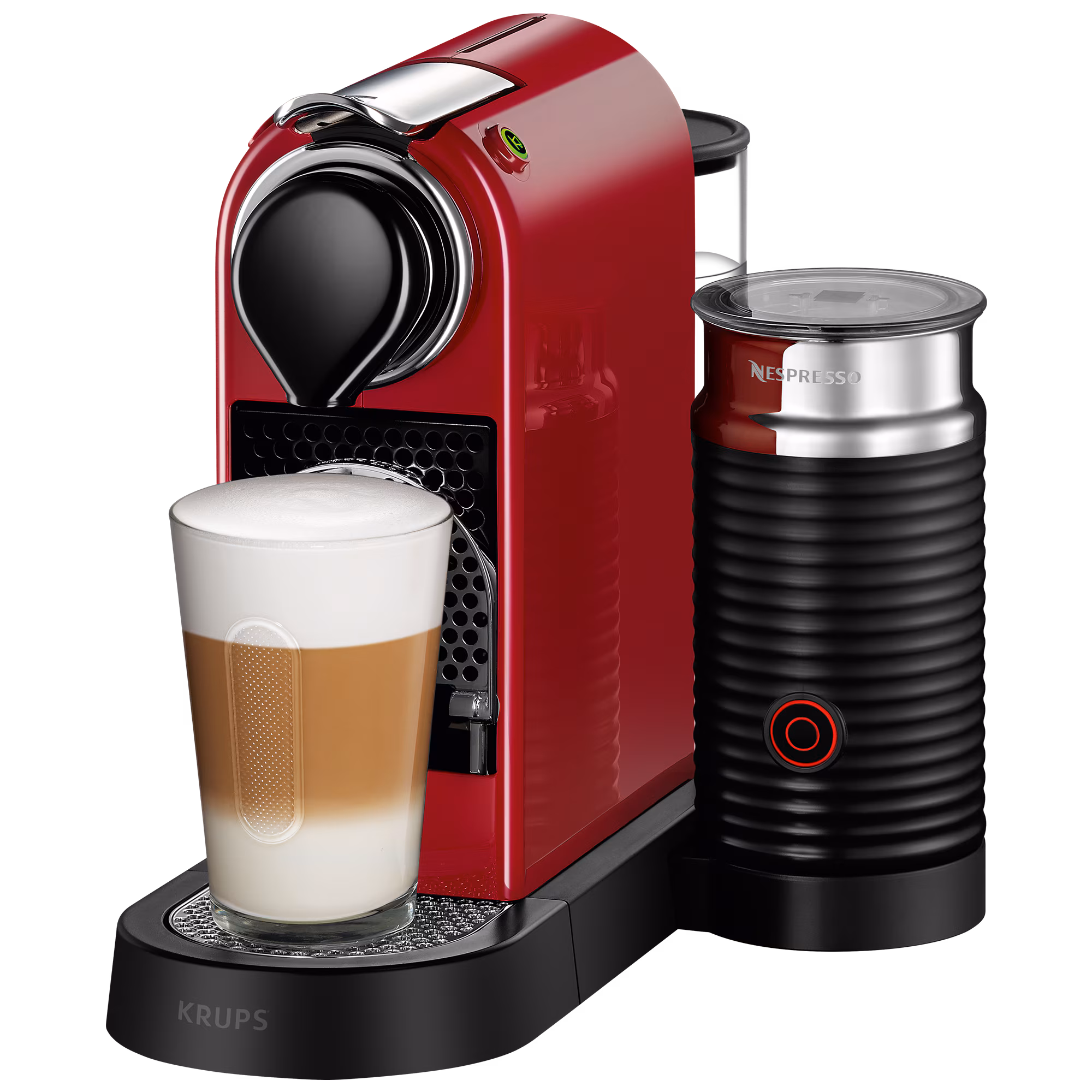Nespresso CitiZ &milk Cherry Red Original Kaffeemaschine · Nespresso · Nespresso DE 36765