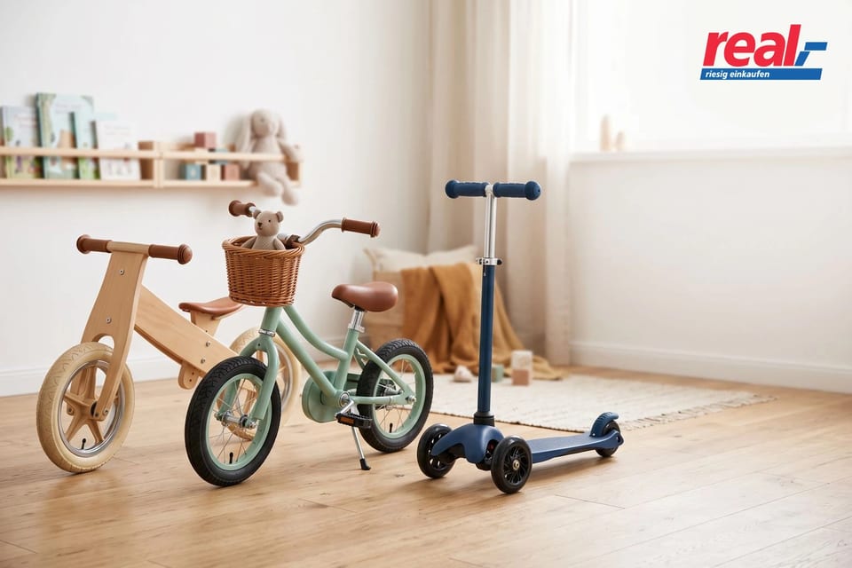Kinderfahrzeuge im Überblick