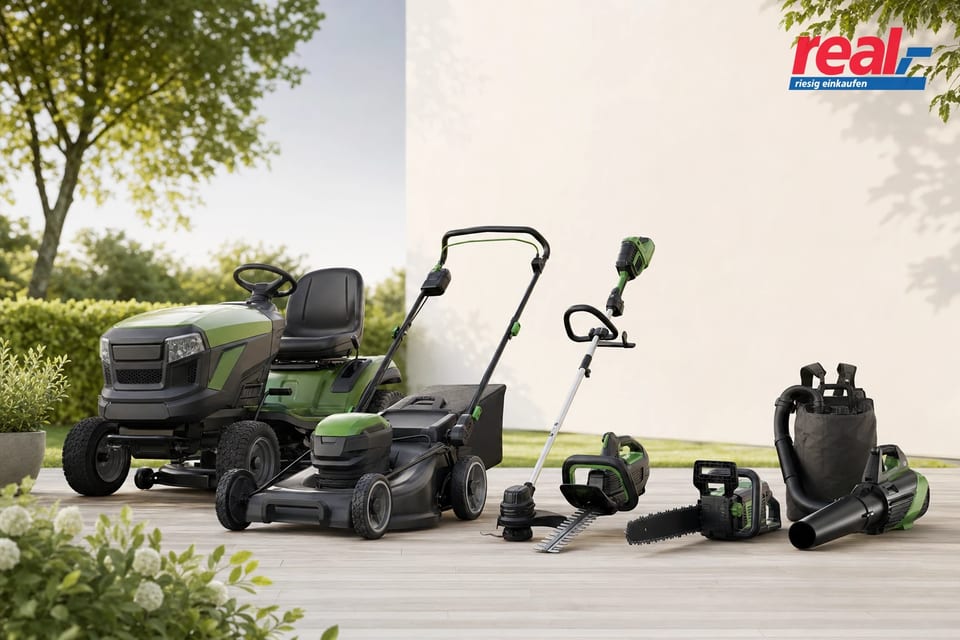 Gartenmaschinen im Überblick
